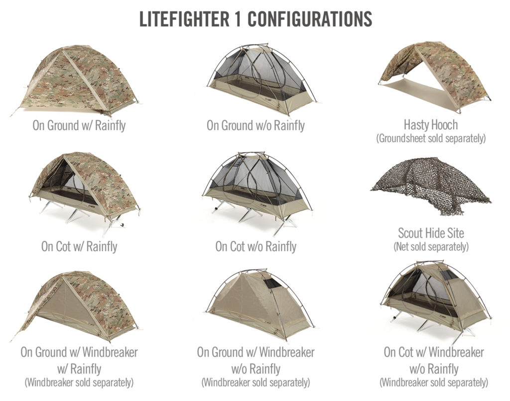 LiteFighter® Sheltering Systems Quantico Tactical